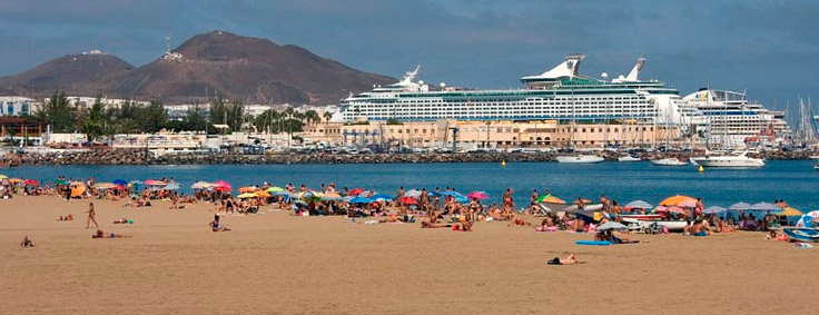 Playa de Las Alcaravaneras Autor foto: El Coleccionista de Instantes. https://www.flickr.com/photos/azuaje/