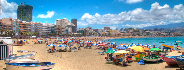 Playa de Las Canteras Autor foto: El Coleccionista de Instantes. https://www.flickr.com/photos/azuaje/